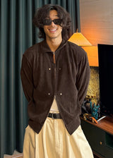 Bottega Veneta Collar Zip-Up Cardigan 5COLOR