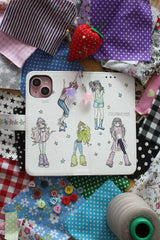 [walletcase] キュートガールズファッション