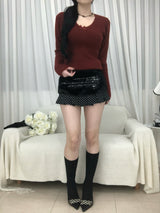 Cozy Ribbon Sweater(3 colors)