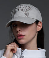 [NF] TYPO BASIC LOGO CAP (BEIGE)_F24QE909