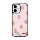 ホリデー グラス バンパーケース (matte / strawberry)