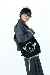 angel furlogo suedebag