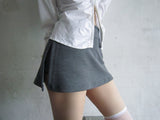Mini skirt pants