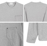 セドンポケットフィンガーホール長袖Tシャツ