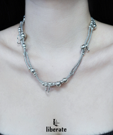Heart Ball Chain Necklace
