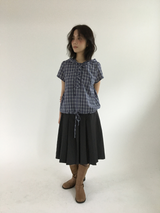 ヘイデン チェック フーディー シャツ(3color)