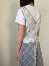 Sheer Check Long One Piece (1color)