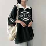 テニーラインカラーショートスリーブTシャツ