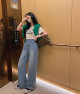 [BELLIDE MADE] Ocean Wide Denim Pants