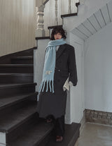 Leak damage wool double coat