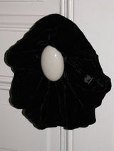 Velvet Scrunchie_Large_Black