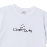 25SS ROUNDING SYMBOL LOGO SHORT SLEEVE T-SHIRT WHITE