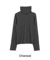 セリンストライプポラーTシャツ
