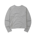 EEERRR Distorted Logo raglan long sleeve (Melange)