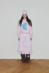 STARLIGHT KIRI CROPPED HOODIE (PINK)