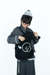 angel furlogo suedebag
