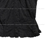 Lao Punching Ruffle Blouse
