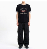 エッセンシャルスタンダード半袖リンガーTシャツ ビンテージブラック