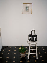 Mini easy ribbon bag_black