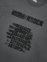 モアノックショートスリーブTシャツ (4 Colors)