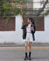 Mining knit ショルダーバッグ