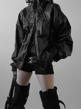 (unisex) トリックグロッシーツーウェイジャンパー