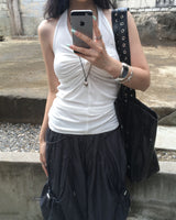 Nylon string cargo pants
