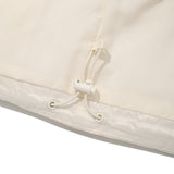 ARCH CHERRY FLEECE MIX CROP DOWN JUMPER [IVORY]