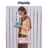 muva. 本革 エレガント 2WAY 通勤ショルダーバッグ