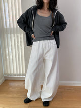 ID Cotton Wide Pants