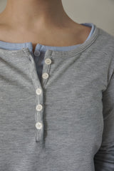 soft henley long sleeve