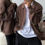 ハイパーヲッシュドハチカラニットカーディガン
