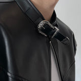 90's Western Leather Jacket