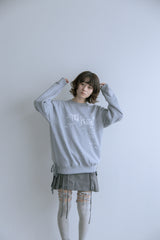 emoji ribbon sweat/絵文字リボンスウェット