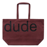 Big tote bag - Burgundy