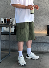 カイパーハーフバミューダナイロンカーゴショーツ