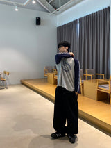 Color Sweat Denim Stitch Balloon 2C