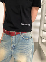 [ORIGINAL] Face Round Short-Sleeve T-Shirt