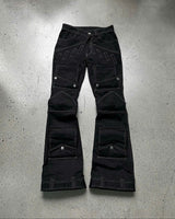 CARGO FLARE PANTS UPSIDE DOWN