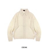 Chase Net Collar Cardigan