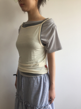YWD LAYERED SLEEVELESS (5color)