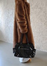 Maxi Raccoon Fake Fur Long Jacket Coat