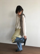Bagel frill knit skirt (2color)
