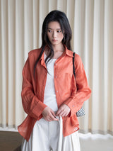 Old Money Sheer Ramie Shirt
