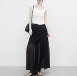 Ariane Unbalanced Lace Skirt