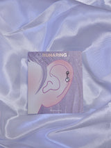 All surgical steel heart cubic piercing