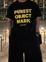 Look Number Purest Lettering Print Overfit Short Sleeve