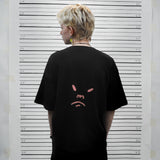 PEANUT STAIN - Fakenut Stain Fighting Black Boxy Oversized Tshirt