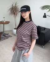 トゥレン ストライプ Tシャツ