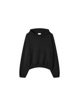 Louis High-Neck Muji Cropped Hoodie 3C